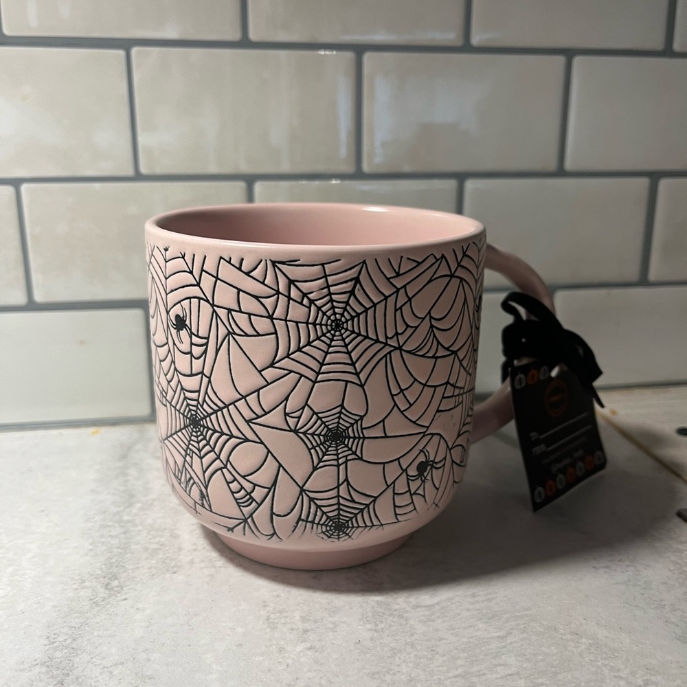 PINK Cobwebs Mug